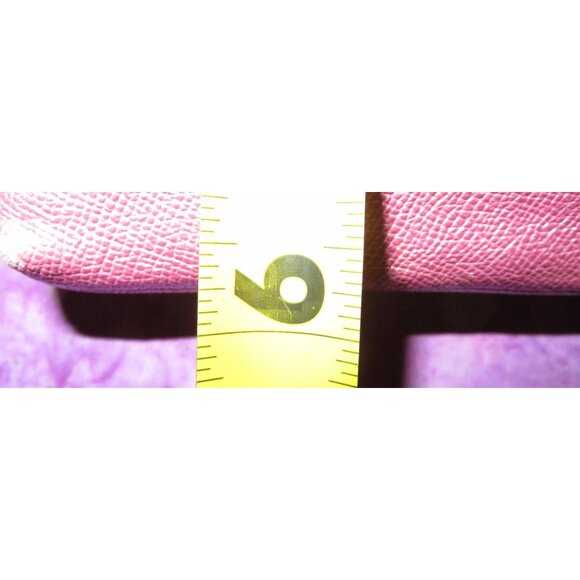 Coach 2017 Kitt Metallic Pink Crossgrain Leather Messenger Crossbody Bag - Picture 11 of 11